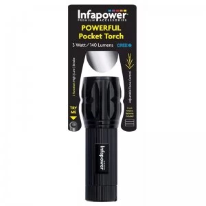 Infapower 3 Watt Powerful Pocket Torch