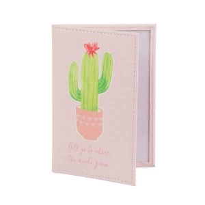 Sass & Belle Pastel Cactus Passport Holder