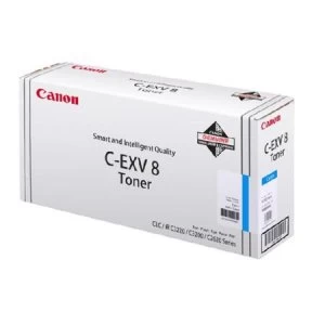 Canon CEXV8 Cyan Laser Toner Ink Cartridge