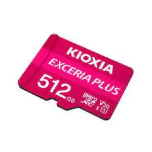 KIOXIA 512GB Exceria plus U3 V30 SD Card