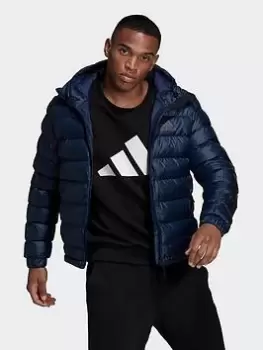 adidas 3-stripes Sdp Badge Of Sport Jacket, Grey, Size L, Men