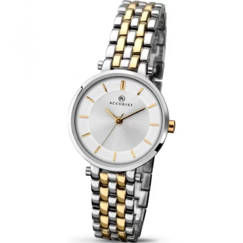 Accurist Silver And Two Tone 'London' Watch - 8007