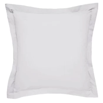 Bedeck of Belfast Fine Linens 600TC Plain Dye Square Pillowcase - WHITE