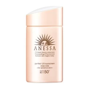 Shiseido - Anessa - Perfect UV Sunscreen Mild Milk For Sensitive Skin SPF50+ PA++++ (2020 New Edition) - 60ml