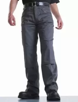 Dickies Redhawk Navy Mens Cotton, Polyester Trousers 38in