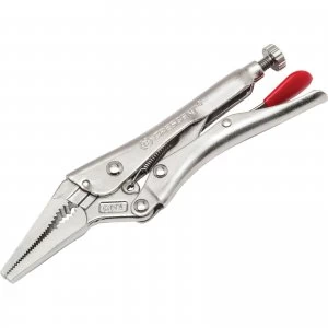 Crescent Long Nose Locking Plier With Wire Cutter 150mm