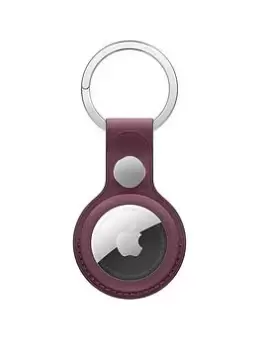 Apple Airtag Finewoven Key Ring - Mulberry (Airtag Not Included)