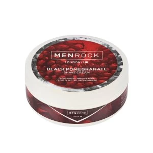 Mens Rock Black Pomegranate Shave Cream Black