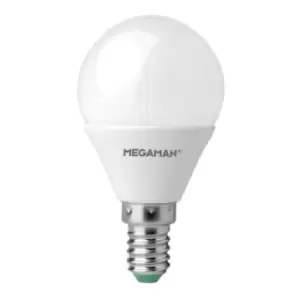 Megaman RichColour 5.5W LED E14/SES Golf Ball Warm White 360° 470lm Dimmable - 142594