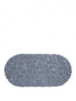 Aqualona Pebbles Grey Safety Bath Mat