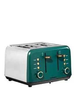 Daewoo Emerald Collection SDA2288 4 Slice Toaster