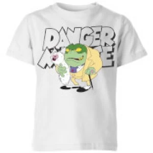 Danger Mouse Greenback Kids T-Shirt - White - 9-10 Years