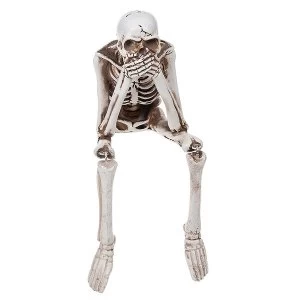 Funny Bone Skeleton Shelf Speak Ornament