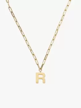 Kate Spade R Initial This Pendant, Gold, One Size
