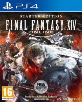 Final Fantasy XIV Online Starter Edition PS4 Game