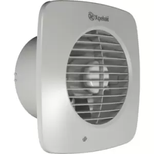 Xpelair DX150TS Simply Silent 6"/150mm Square Extractor Fan w/ Timer - 93072AW
