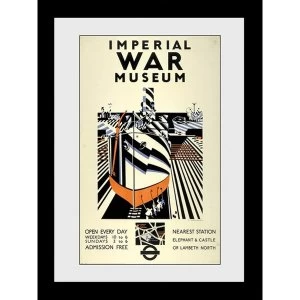 Transport For London Imperial War Museum 60 x 80 Framed Collector Print