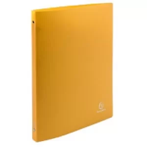 Ring Binder Opaque 4O Ring 15mm, S20mm, A4, Yellow, 5 Packs of 5