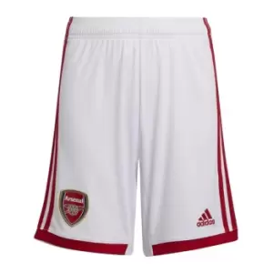 adidas Arsenal Home Shirt 2022 2023 Juniors - White