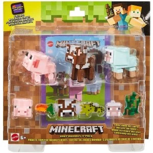 Minecraft Baby Animals Comic Mode 3-pack With Animal Accessories
