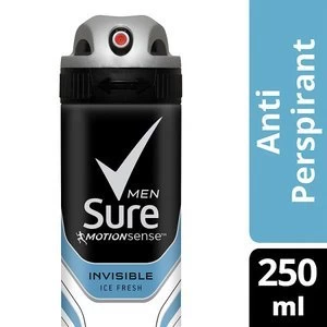 Sure Men Invisible Ice Fresh Deodorant 250ml