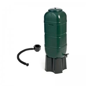 100L Slimline Garden Water Butt Set Including Tap with Stand and ...
