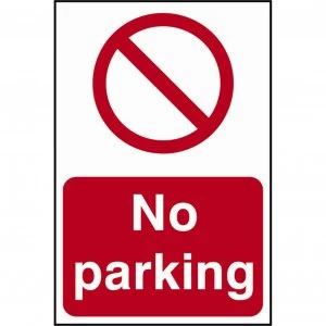 Scan No Parking Sign 400mm 600mm Standard