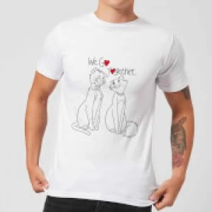 Disney Aristocats We Go Together Mens T-Shirt - White - XL