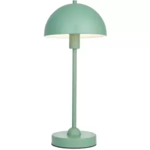 Endon Saroma Complete Table Lamp, Matt Myrtle Green Paint