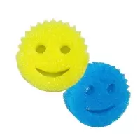 Scrub Daddy Colour Sponges - Yellow and Blue (2 Pack)