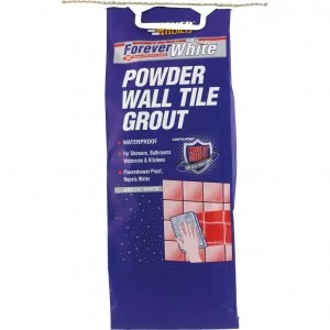 Everbuild Forever White Powder Wall Tile Grout 3KG