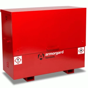 Armorgard Flambank Chemical and Flammables Secure Site Storage Chest 1585mm 675mm 1275mm