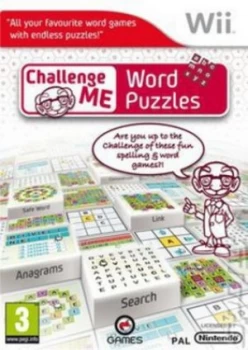Challenge Me Word Puzzles Nintendo Wii Game
