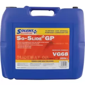 Solent Lubricants Plus - 20LTR VG68 So-slide Plus gp Slideway Oil