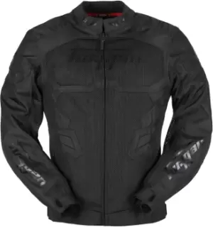 Furygan Atom Vented Motorcycle Textile Jacket, black, Size S, black, Size S