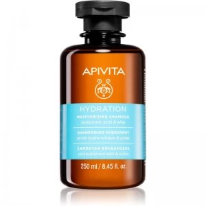 Apivita Holistic Hair Care Hyaluronic Acid & Aloe Moisturizing Shampoo for All Hair Types 250ml