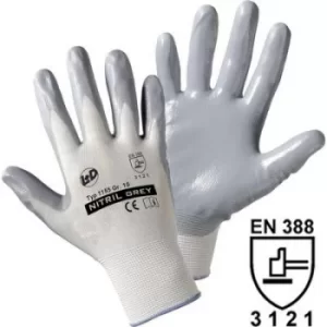 L+D worky Nitril- knitted 1155-9 Nylon Protective glove Size 9, L EN 388 CAT II 1 Pair