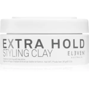 Eleven Australia Extra Hold Styling Clay with Extra Strong Hold for a Matte Look 85 g