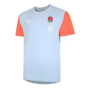Umbro England Rugby Travel T Shirt Mens - Blue