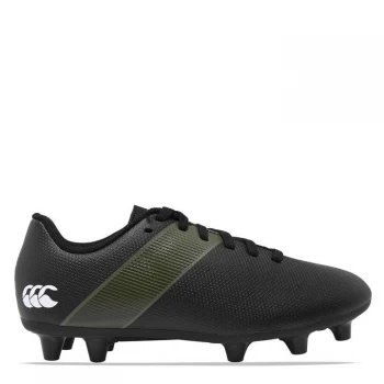 Canterbury Phoenix 3.0 Plus Junior FG Rugby Boots - Black/Green