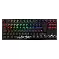 Ducky One2 TKL RGB USB Mechanical Gaming Keyboard Blue Cherry MX Switch UK Layout