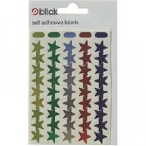 Blick Assorted Metallic Stars Pack of 20 RS026150