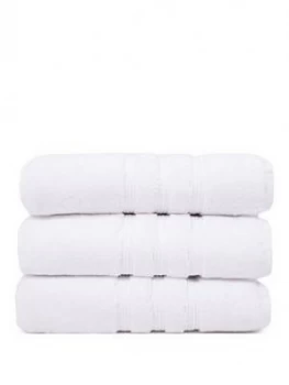 Hotel Collection Luxury Ultra Loft Pima Cotton 800 Gsm Towel Range ; White - Bath Towel