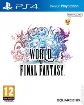 World of Final Fantasy PS4 Game