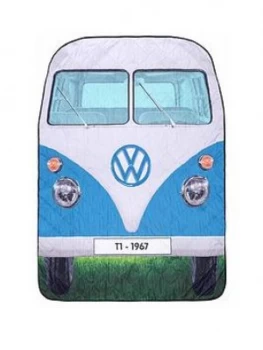 Volkswagen Vw Quilted Picnic Rug Dove Blue