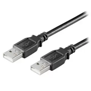 Goobay USB 2.0 AA 500 LC HiSpeed, 5m USB cable USB A Black