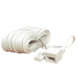 Vivanco 10m Telephone Extension Cable