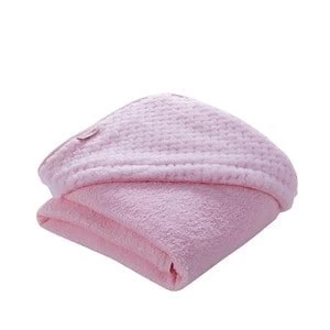Clair de Lune Honeycomb Hooded Towel - Pink