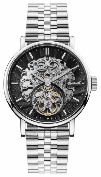 Ingersoll I05804B The Charles Automatic Black Skeleton Watch