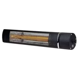 Devola Master 2kW Wall Mounted Patio Heater with Remote Control - DVPH20WMB